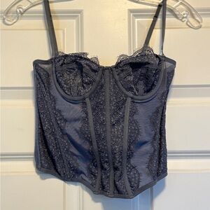 Lace Bustier Top - Out From Under Modern Love Corset Top